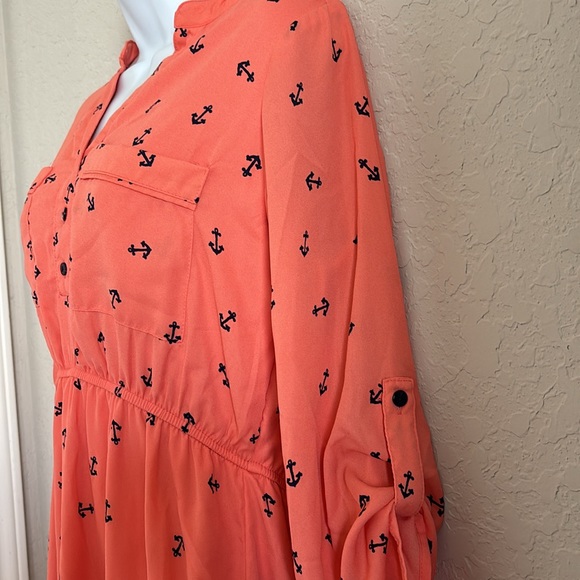 Womens Long Sleeve Dress - Picture 3 of 4